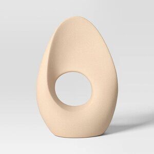 Threshold Ceramic‎ Organic Modern Loop Sculpture - Target
